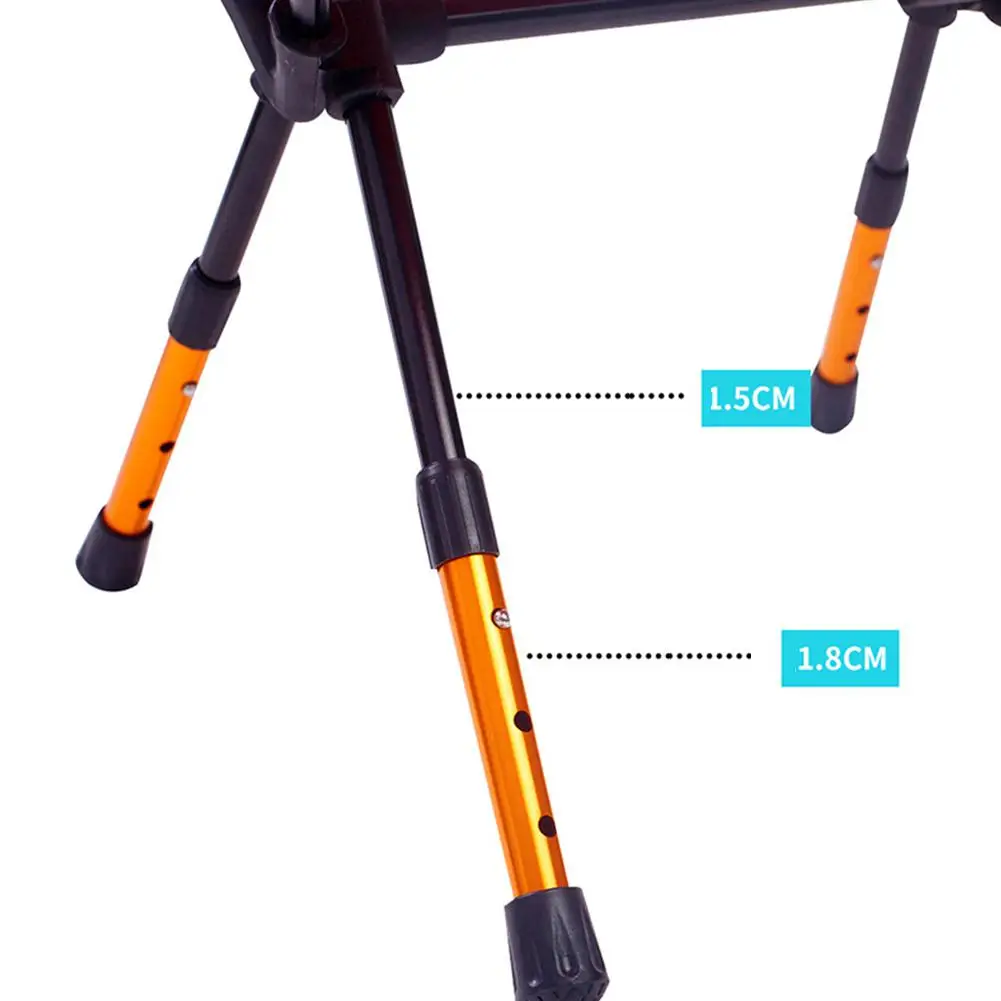 MeterMall Outdoor Foldable Chair Portable Aluminum Alloy Fishing Chair for Camping Beach