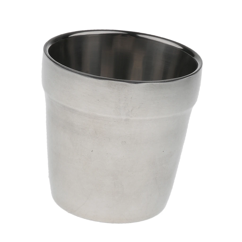 Mini Stainless Steel Coffee Mugs Drink Cup Beer Wine Double Walled Insulated Travel Mug for Hot &amp Cold Drinks (16oz) | Дом и сад