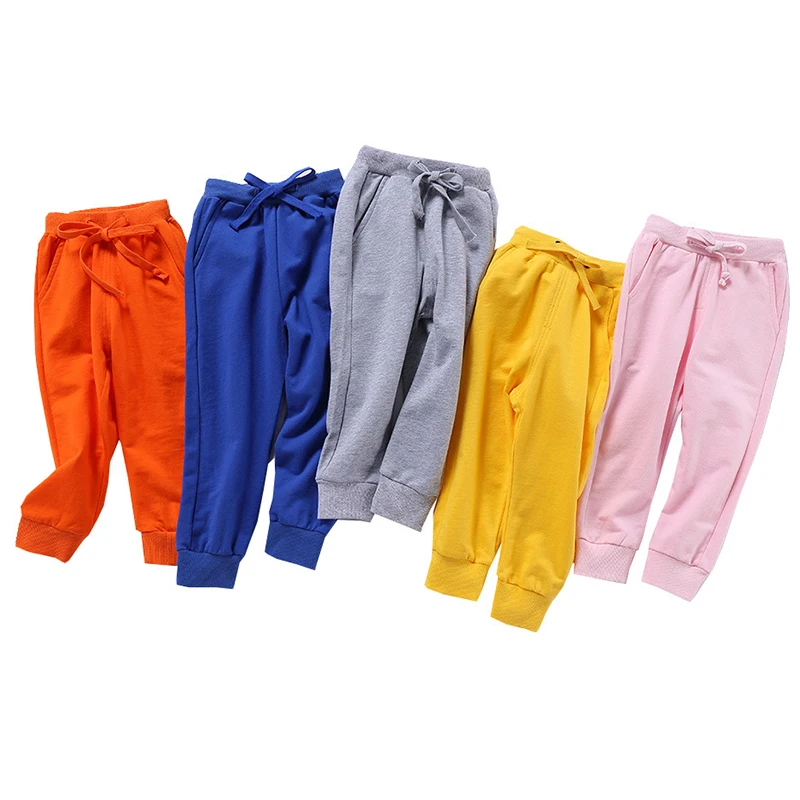 

Pants Boys Girls Casual Sport Jogging Kids Children Trousers Baby Long Clothing Clothes Spring Autumn for