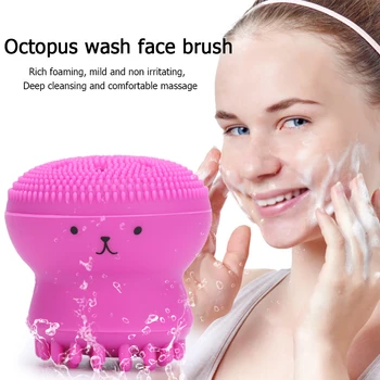 

Silicone Face Cleaner Brush Deep Cleansing Foaming Pore Facial Skin Wash Tools Blackhead Deep Cleaning Face Brushes