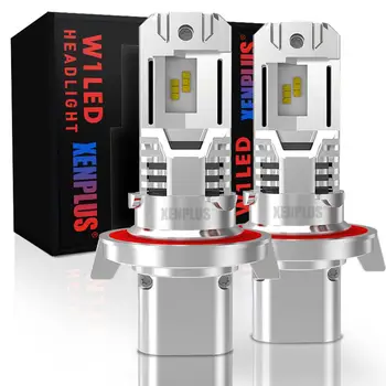 

XENPLUS H13 LED Headlight,W1 12V 50W 6500LM ZES Chips H13 360 Degree Dual Beam Led Headlight Bulbs,2 Years Warranty