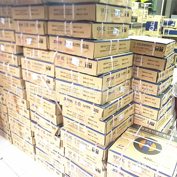 Аутентичный Shenzhen sha wei 350X3,2X25,4 режущий диск зеленый 14-дюймовый шлифовальный диск ломтик только из нержавеющей стали