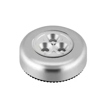 

Stick Pat Lamp 3 LEDs Touch Lamp Ceiling Wall/Cabinet Light Mini LED Night Light Sensor Battery-powered Bedside Emergency Lamp