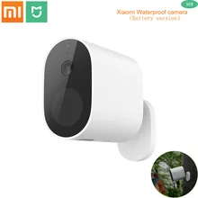 Xiaomi Mijia-cámara IP inteligente para exteriores, videocámara de seguridad inalámbrica con batería de 5700mah, HD, 1080P, visión nocturna infrarroja, resistente al agua IP65