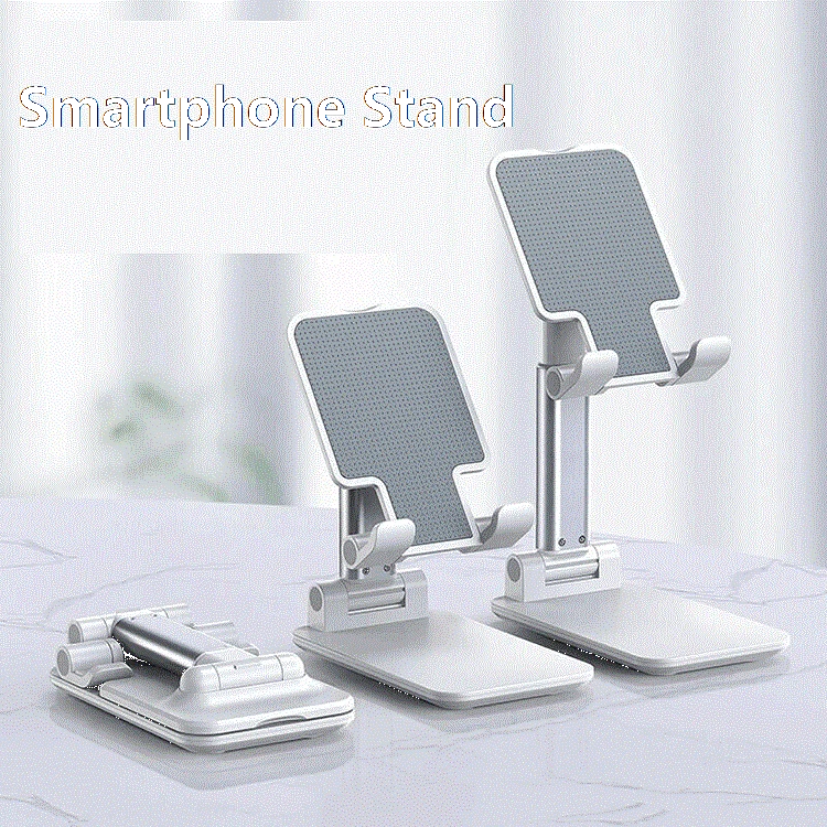 

Universal Foldable Metal Desktop Tablet Phone Holder Stand for iPhone 11 Android Smartphone Table Cell Phone Holder