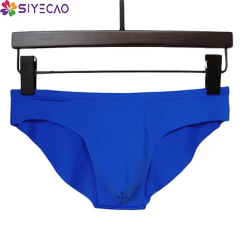

New Ice Silk Sexy Underwear Men Briefs 3D Seamless One-piece Breathable Thin Section Tide Panties Men Bikini Slip Homme Cueca