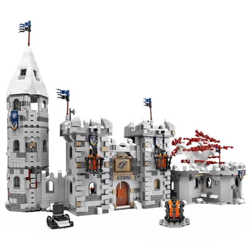 

2217 Piece Bricks Winter Castle Set Creator Architecture Model Building Blocks Boy Birthday Christmas Gift Toys For Children