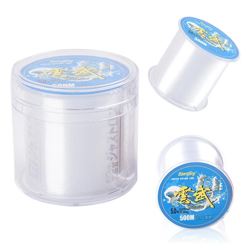 

Free Post 500M Nylon Fishing Line Super Strong Wire Monofilament Leader Line Fishline Main Line For Saltwater Carp Fishing