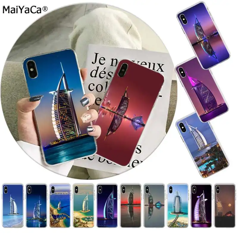 Новый чехол для телефона MaiYaCa Dubai Stadtansicht cityscape iphone SE 2020 11 pro 8 7 66S Plus X XS MAX 5S XR|Бамперы|