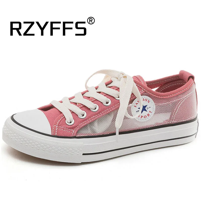 Новинка 2019 трендовая дышащая парусиновая обувь женская на плоской подошве с