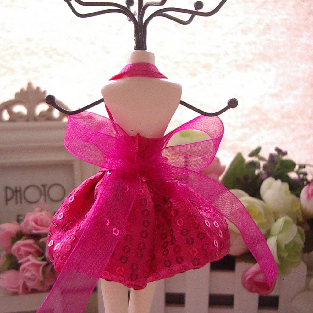 

Mannequin Princess Dress NECKLACE BRACELET RING Jewelry Display Stand Organizer