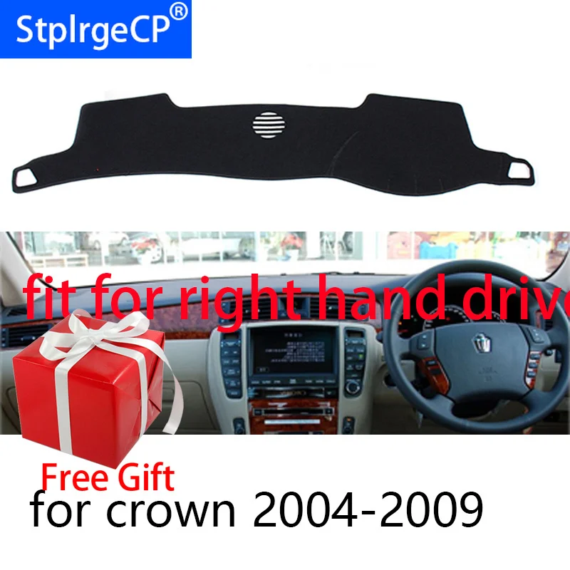 Коврик для приборной панели автомобиля Toyota Crown S180 2003 2009 коврик с правым приводом