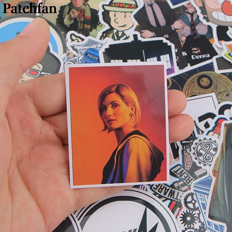 Patchfan 37 шт. Доктор Кто мультфильм забавные наклейки пакеты письмо Творческий мультфильм стиль DIY настенный телефон Скрапбукинг альбом A2302