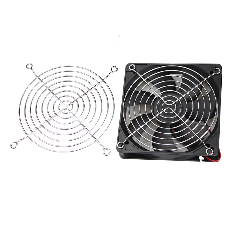 Malha de Metal Protetor de Dedo Protetor Net Grade do Ventilador 30 mm 40 mm 50 mm 60 mm 70 mm 80 mm 90 Milímetros 120 Milímetros 135 Milímetros 140 Milímetros 150 Milímetros 170 Milímetros 200 Milímetros Pcs - Imagem 3