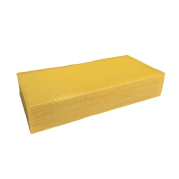 

10PCS Honeycomb Beeswax Extractor Comb Foundation Beehive Wax Frames Base Sheets Bee Comb Honey Beeswax Sheet Beekeeping Tools