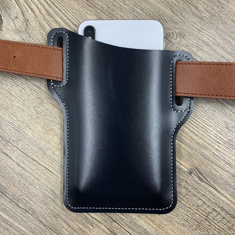 Waist Bag Men Genuine Leather Belt Bum Leg Hip Packs for Mini Multi Phone Box Wallet Pocket Hunt Camp Outdoor Carry | Украшения и