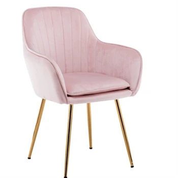 

Nordic ins chair net red dressing makeup simple desk home dining restaurant back stool