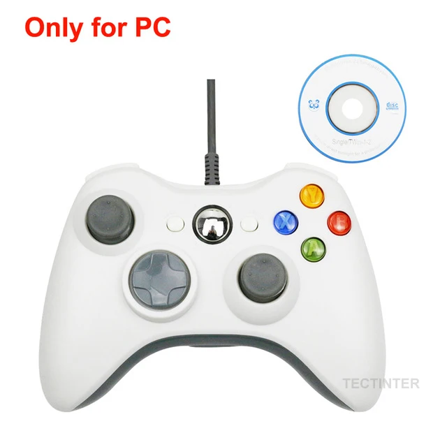 USB Wired Controller Joypad For Microsoft System PC Windows Gamepad For PC Win 7 / 8/10 Joystick for Xbox 360 Joypad 