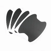 Car Door Handle Carbon Fiber Scratchproof Protective Membrane for Opel Insignia VW Golf 4 5 MK4 Peugeot 206 207 208 508 Touareg