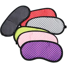 EM13 перекрестная поставка товаров атласная повязка для глаз для сна для глаз смягчающая темные круги точки повязка для глаз аксессуары