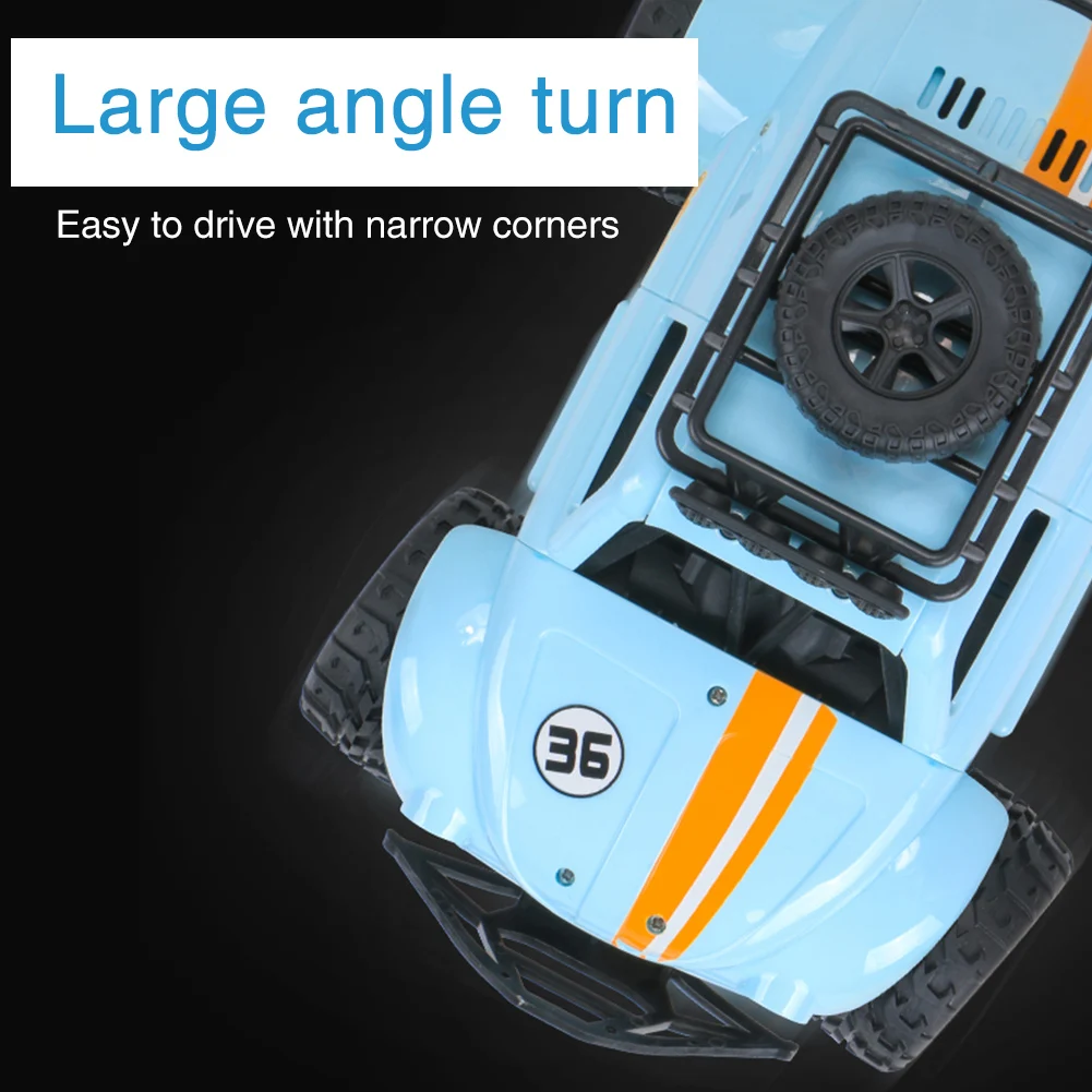 2,4G автомобиль портативный подарок RC автомобиль внедорожные электрические жуки модель высокоскоростная детская игрушка сплав гусеничный DIY моделирование