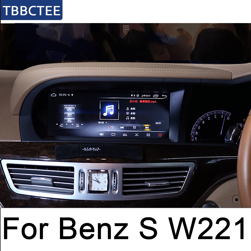 Для Benz S Class W221 2010~ 2013 NTG автомобильный Android правый руль RHD сенсорный gps Навигация стерео головное устройство мультимедийный плеер