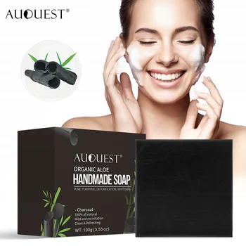 価格 Auquest竹炭石鹸剥離毛穴縮小生理活性美白ボディフェイスクレンザー手作り女性美容スキンケア