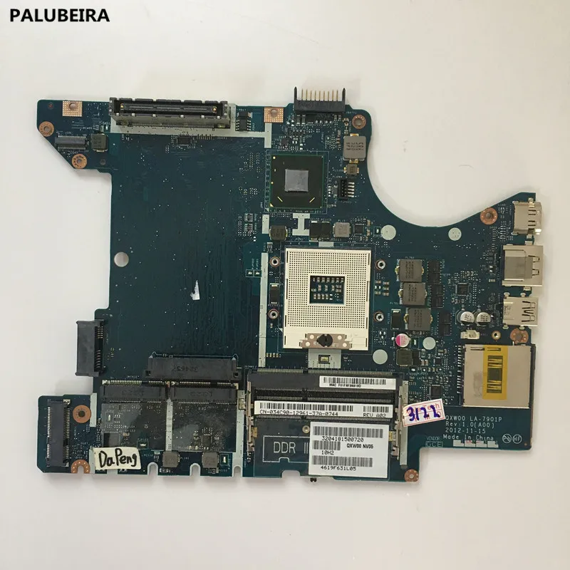 PALUBEIRA CN-0R3XNJ R3XVJ CN-034C90 034C90 для DELL Latitude E5430 Материнская плата ноутбука QXW00 LA-7901P Материнская плата ноутбука ПК