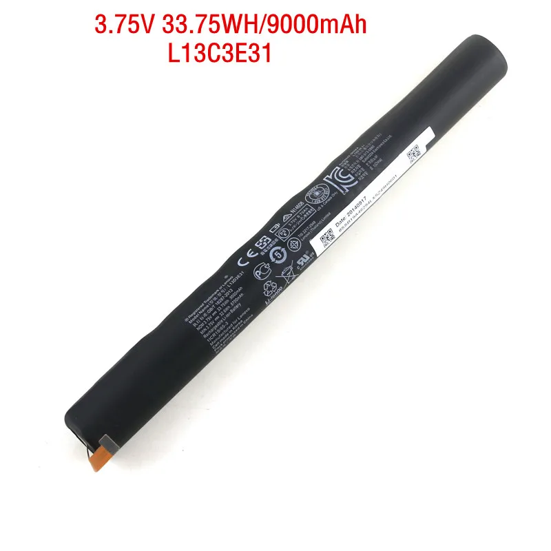 Новинка аккумулятор для планшета L13C3E31 LENOVO YOGA 10 &quotB8000 B8080 60046 60047 задняя фотография