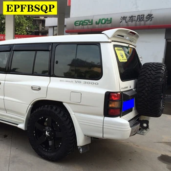 

for Mitsubishi Pajero V33 spoiler ABS material car tail primer color rear spoiler 2001-2005