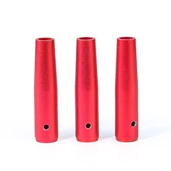 2PCS 8mm Bamboo Arrow Aluminum Seat Cover Red Bow and Arrow Sleeve Archery Rod Connection Outdoor Sports Equipment Accessories