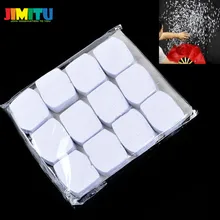 JIMTU 12 шт./компл. фокусы белый снег Бумага маг поставок маленький бумага для снежинок бумага Snow Storm реквизит игрушки