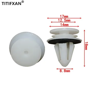 

10PCS Auto door panel trim clips for Skoda Octavia Fabia for VW Jetta Bora Gran Lavida plastic fasteners