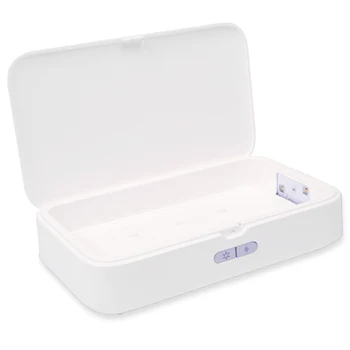 

Portable UV Cabinet Phone Disinfectant UV Cleaner Mobile Double Ultraviolet Disinfection Lamp