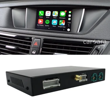شراء X1 E84 التحديثية أبل اللاسلكية Carplay أندرويد السيارات واجهة ترقية صندوق لسيارة رئيس وحدة مشغل دي في دي مزود براديو رصد نظام CIC