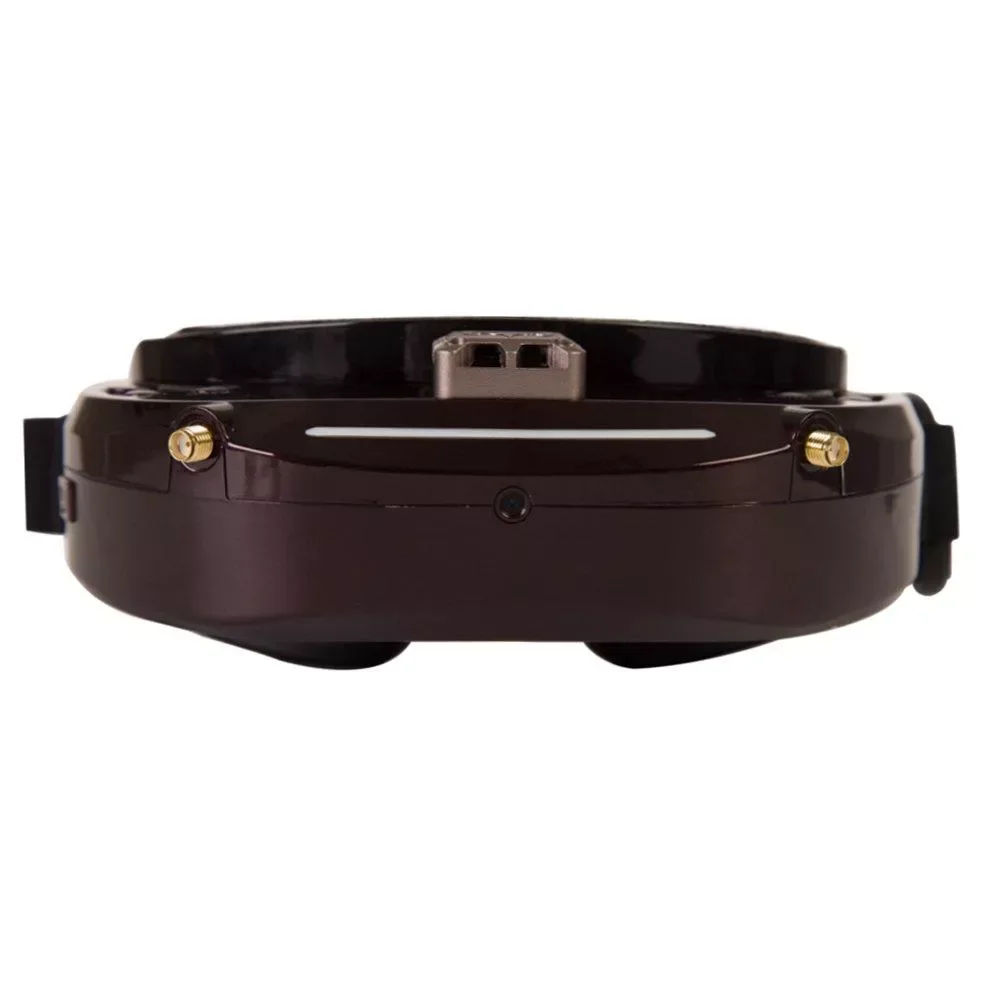 Skyzone SKY03 SKY03O O светодиодный SKY03S 5,8 ГГц 48CH разнообразие FPV очки поддержка OSD DVR HDMI с головным трекером вентилятор светодиодный для RC - Цвет: SKY03O Black