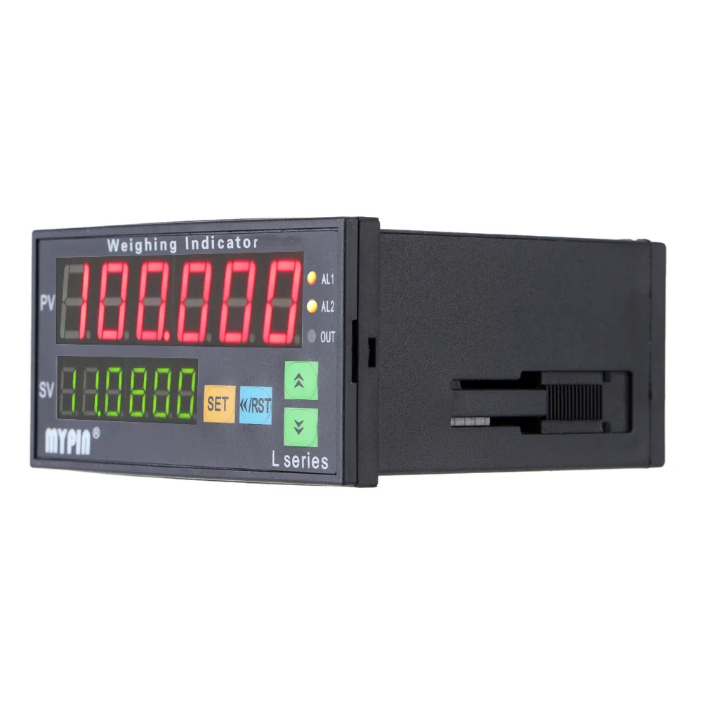 

New Digital Weighing Controller Load-cells Indicator 1-4 Load Cell Signals Input 2 Relay Output 4 Digits LED Display