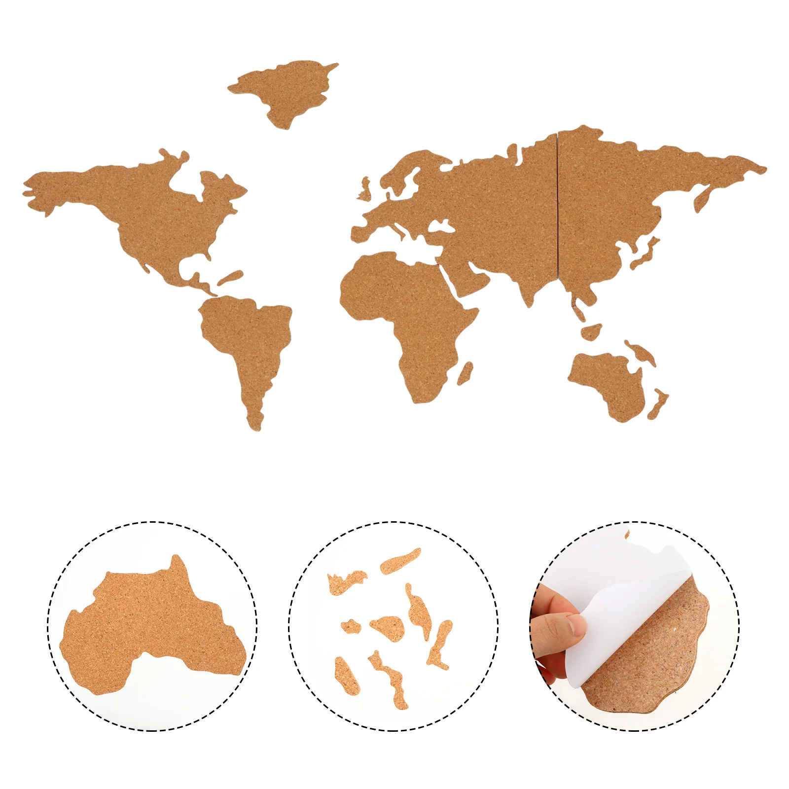 Cork Board Design World Maps Wooden Message Boards Mat Cork Board