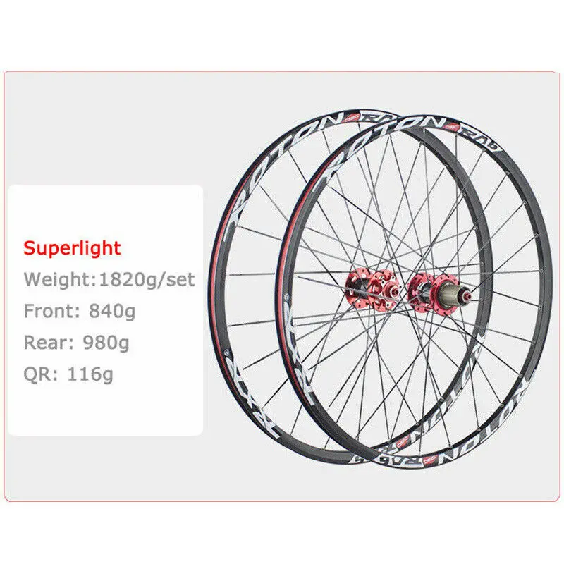 RXR MTB углеродная втулка колесного набора 26er 27,5 er 29er колесные диски для горного велосипеда колеса наборы дискового тормоза передние и задние 100/135 мм QR велосипедные колеса