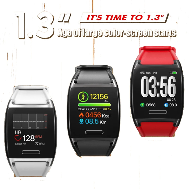 V2 Smart Watch 1.3 Inch Smart Fitness Bracelet IP67 Waterproof Fitness Tracker Heart Rate Blood Pressure Band Activity Tracker