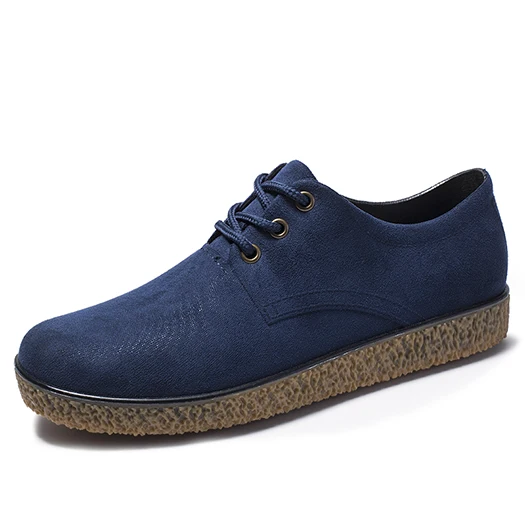 navy blue Мода года; черные осенние стильные ботиночки; мужские резиновые короткие резиновые сапоги; дизайнерские водонепроницаемые дешевые ботинки синего цвета на шнуровке; сезон осень; цвет коричневый - Цвет: navy blue