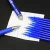 2pcs Pen + 10pcs Erasable Refill Total 12 PCS 0.5mm Washable Ballpoint Pen Blue Black Ink Drawing Stationery School Office Set ► Photo 3/4