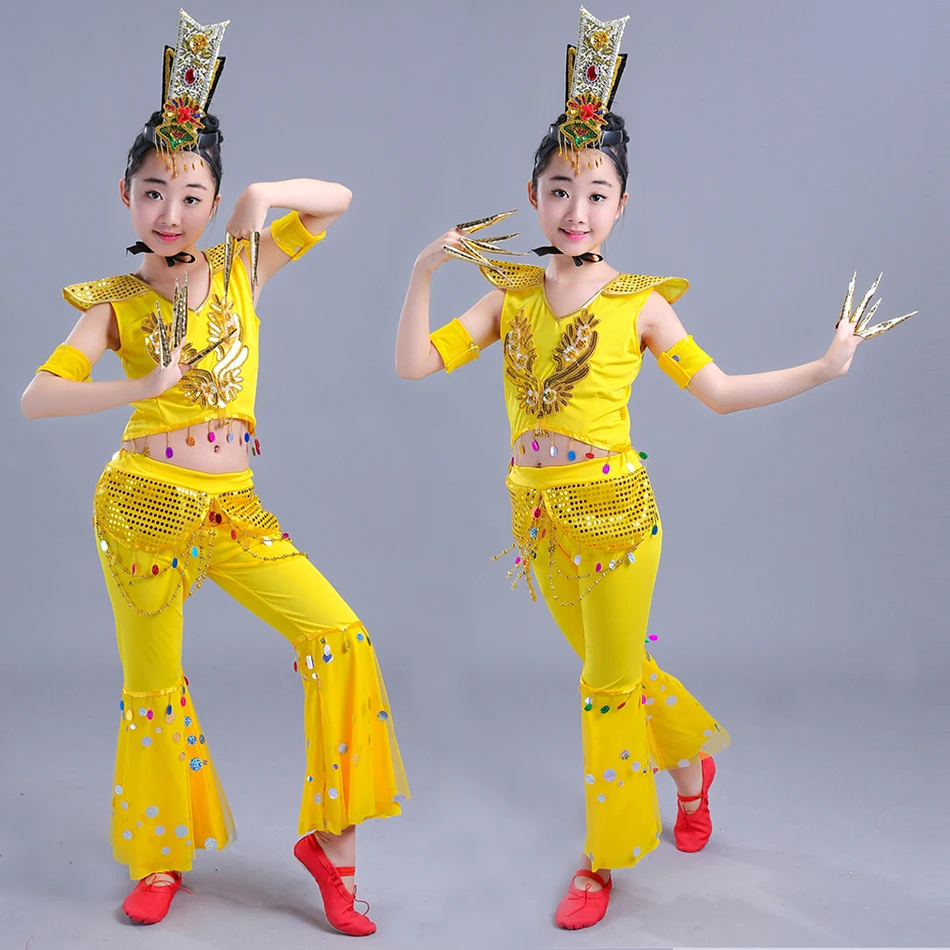 Songyuexia/костюмы для девочек Avalokitesvara Детские костюмы взрослых Классическая