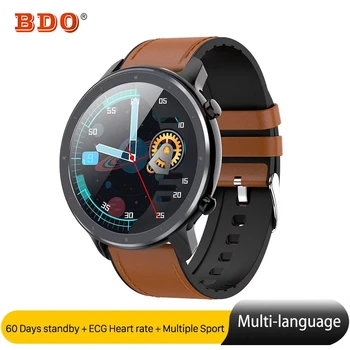 

L17 Smart Watch ios Android Wear for Man 1.3" TFT full round 360*360 Hear Rate Yoga Multiple Sports smartwatch Waterproof IP68