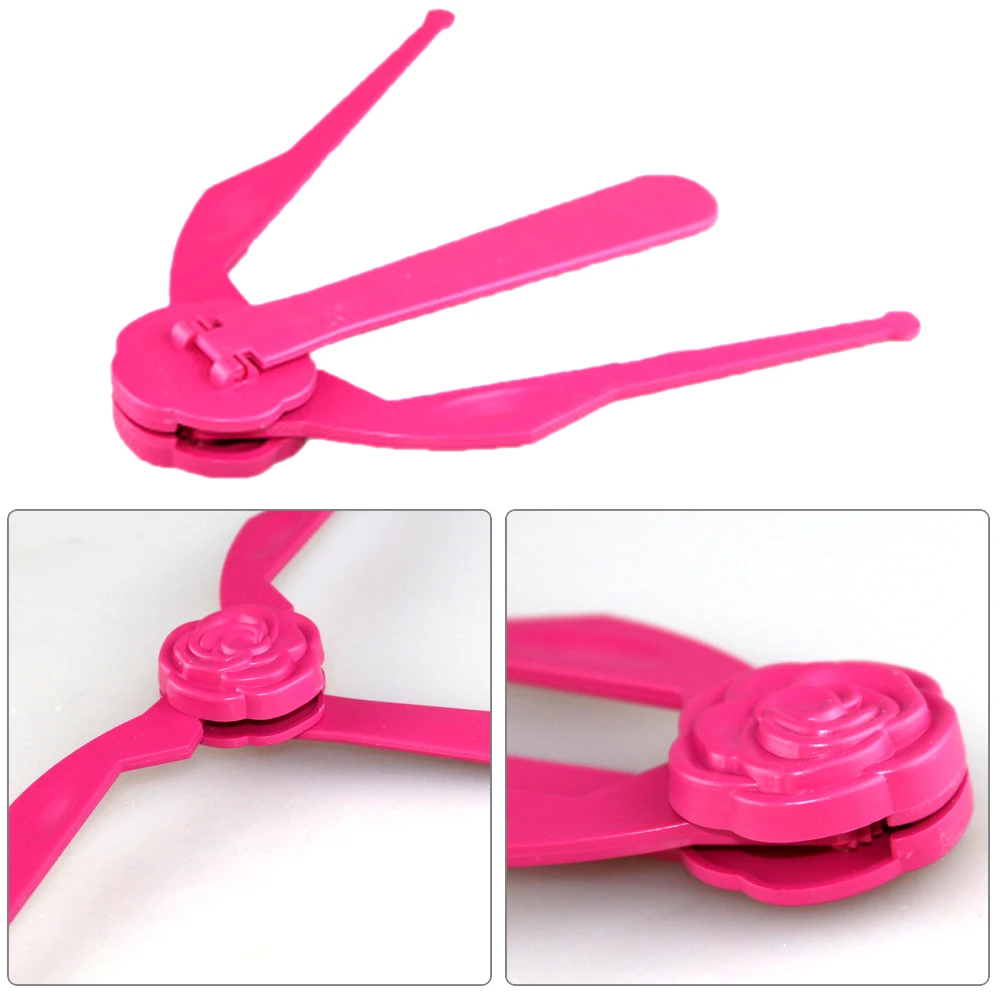 Flower Design Eyebrow Ruler Symmetrical Daily Foldable Shaping Template Portable Measuring Stencil Adjustable Home Makeup Tool