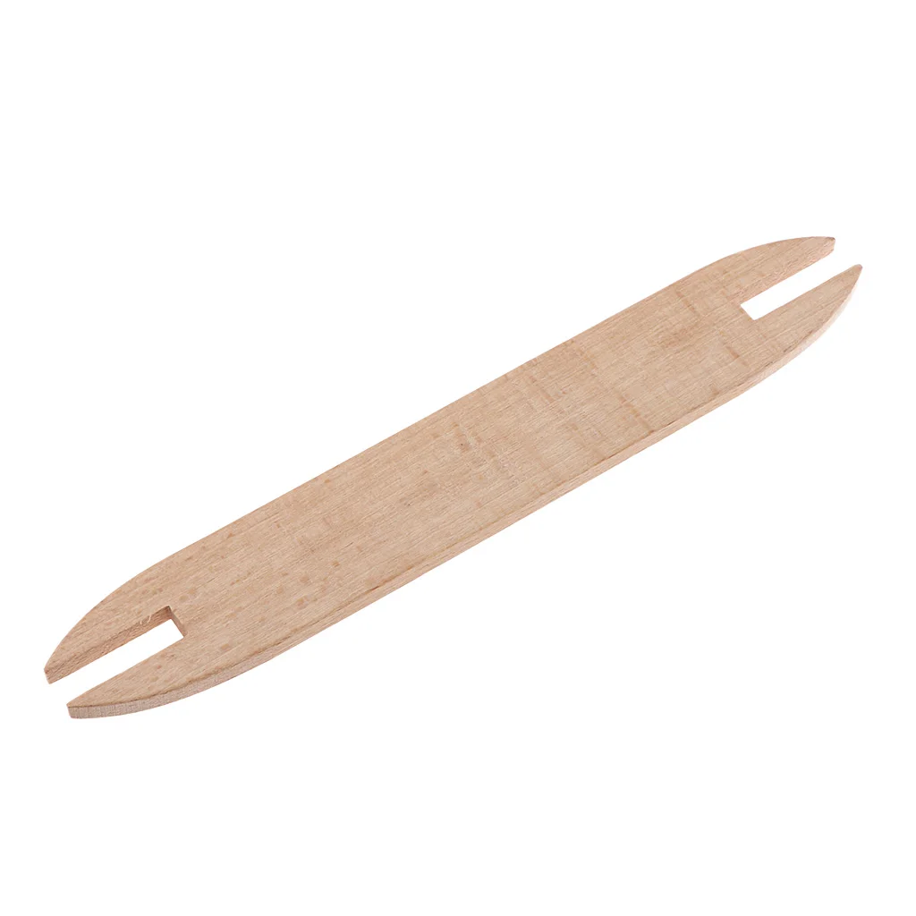 Wooden Shuttles Knitting Sticks Diy Woven Weaving Tool Craft Loom Machine Accessory