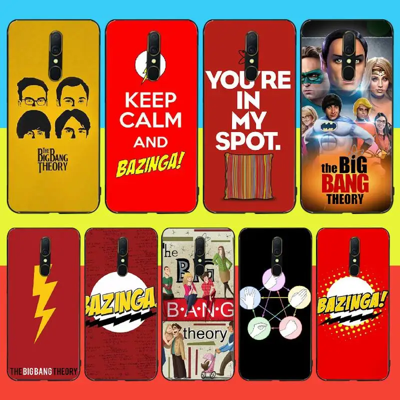 NBDRUICAI Bazinga с тематикой сериала Теория большого взрыва ТВ шоу корпус под плетенную