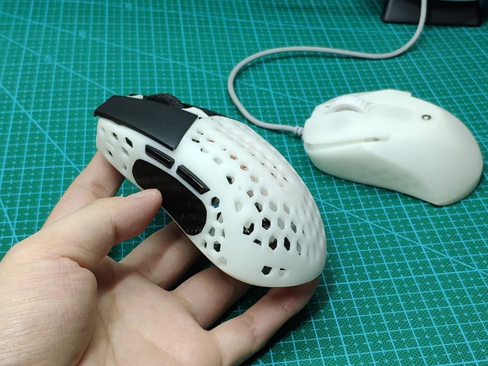 DIY Gamer легкий Модный чехол для мыши Logitech G304 G305 ZOWIE FK2 S2 Two in one Handfeel полый корпус