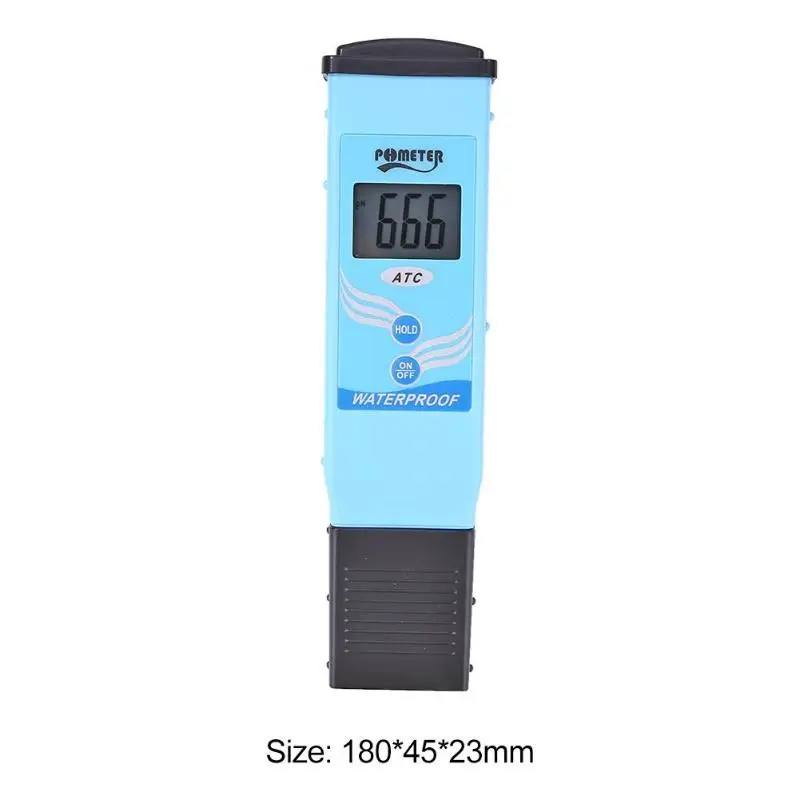B PC102 CL2 тестер качества воды хлора набор портативный для чтения устойчивый рН-метр для пруда тестер качества воды в бассейне - Цвет: B