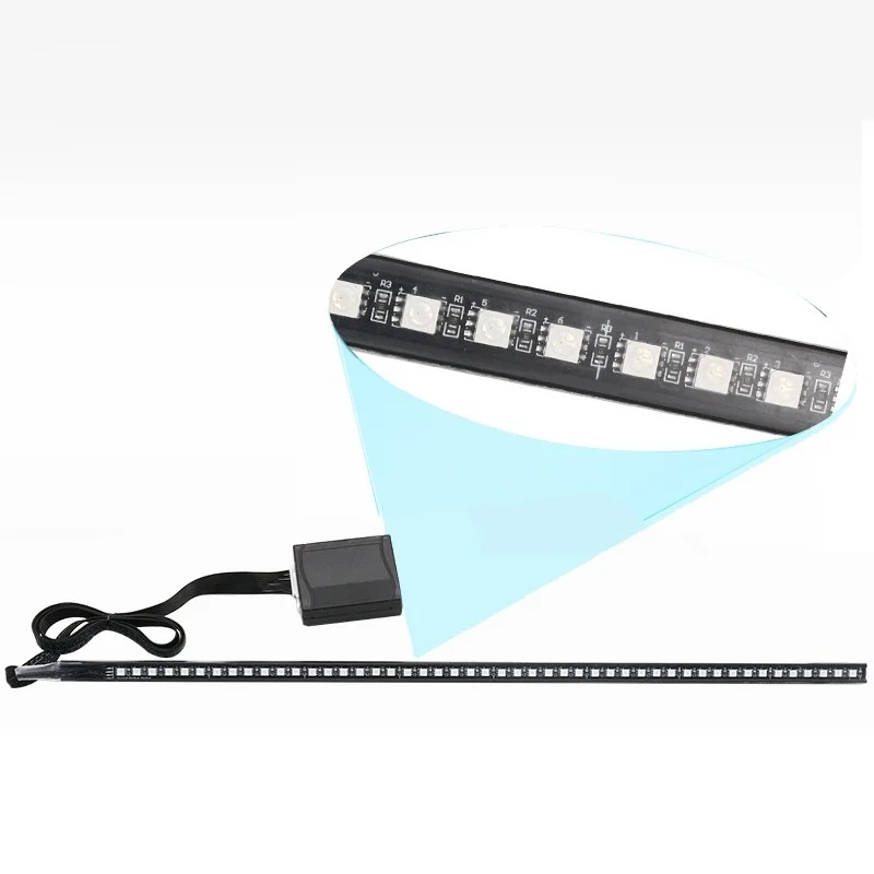 RGB 147  Ʈκ ĳ Ʈ,   , ſ  12V 5050 48 LED Ʈ ̴ , 56cm, 7 